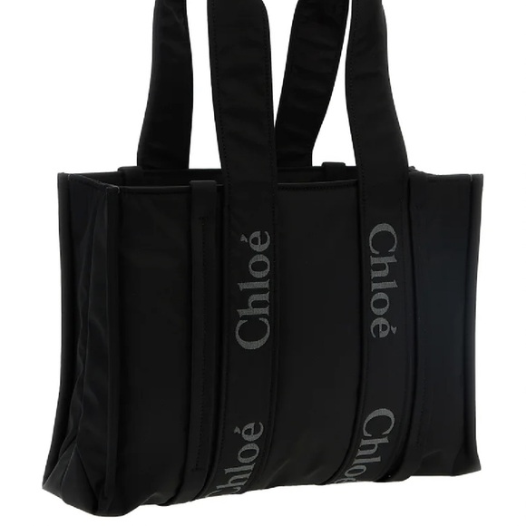 Chloe woody medium tote bag - Picture 4 of 5